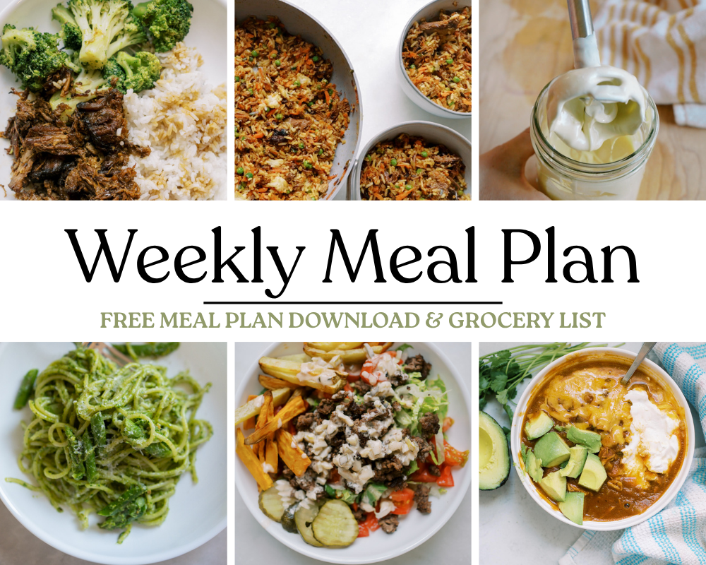 Weekly Meal Plan2