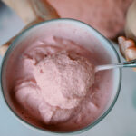 cherry vanilla protein smoothie bowl