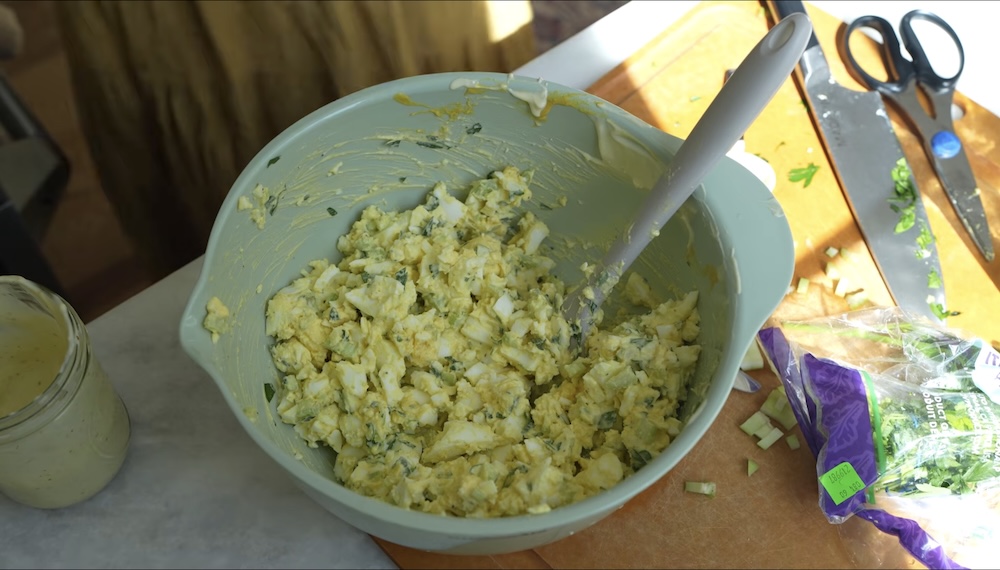 Classic egg salad