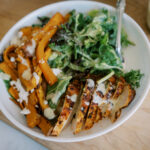 Honey mustard chicken bowls