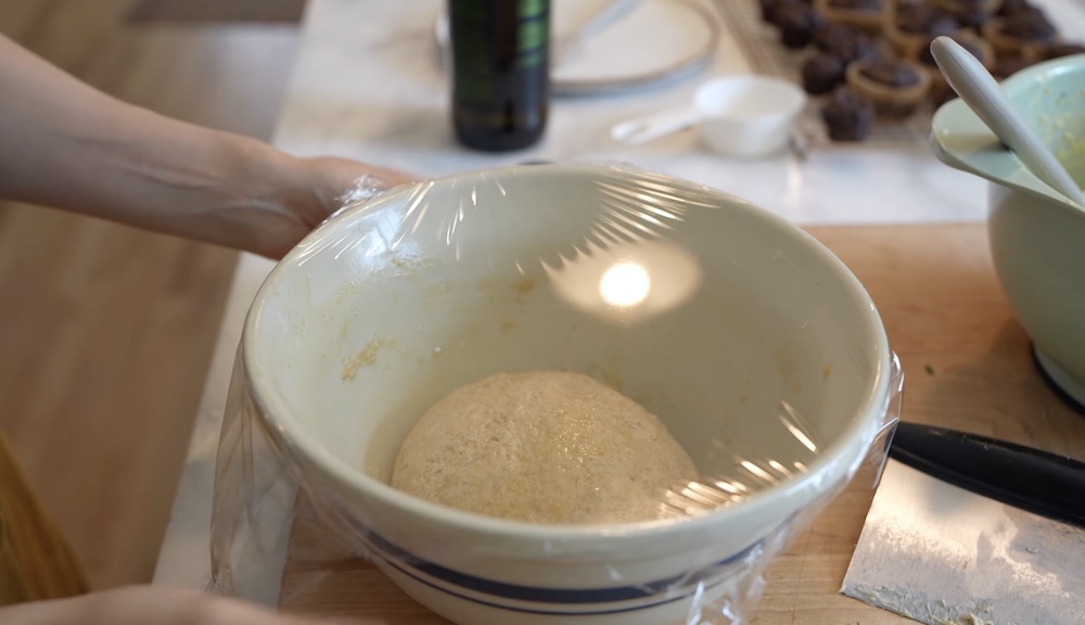 Sourdough naan