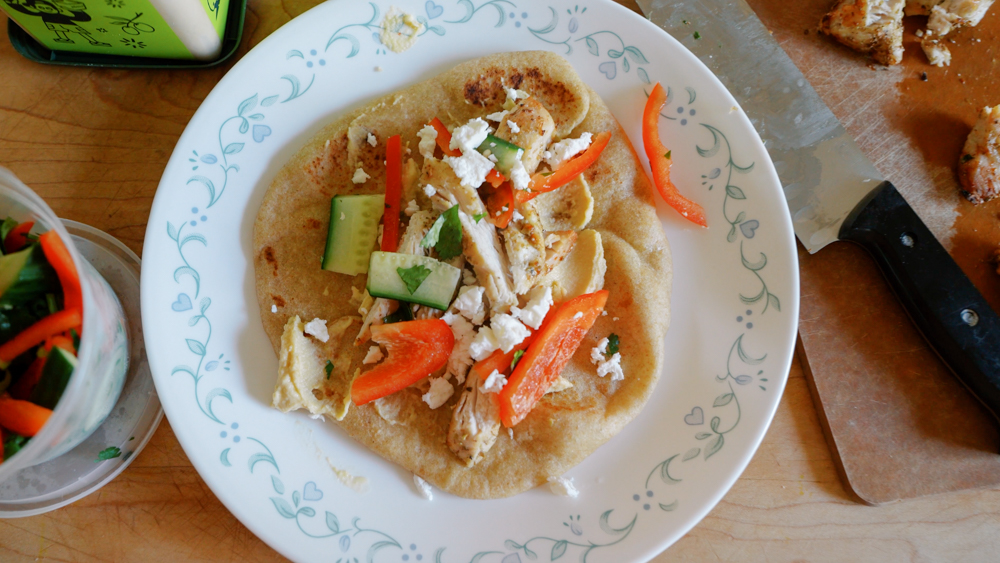 homemade sourdough naan recipe