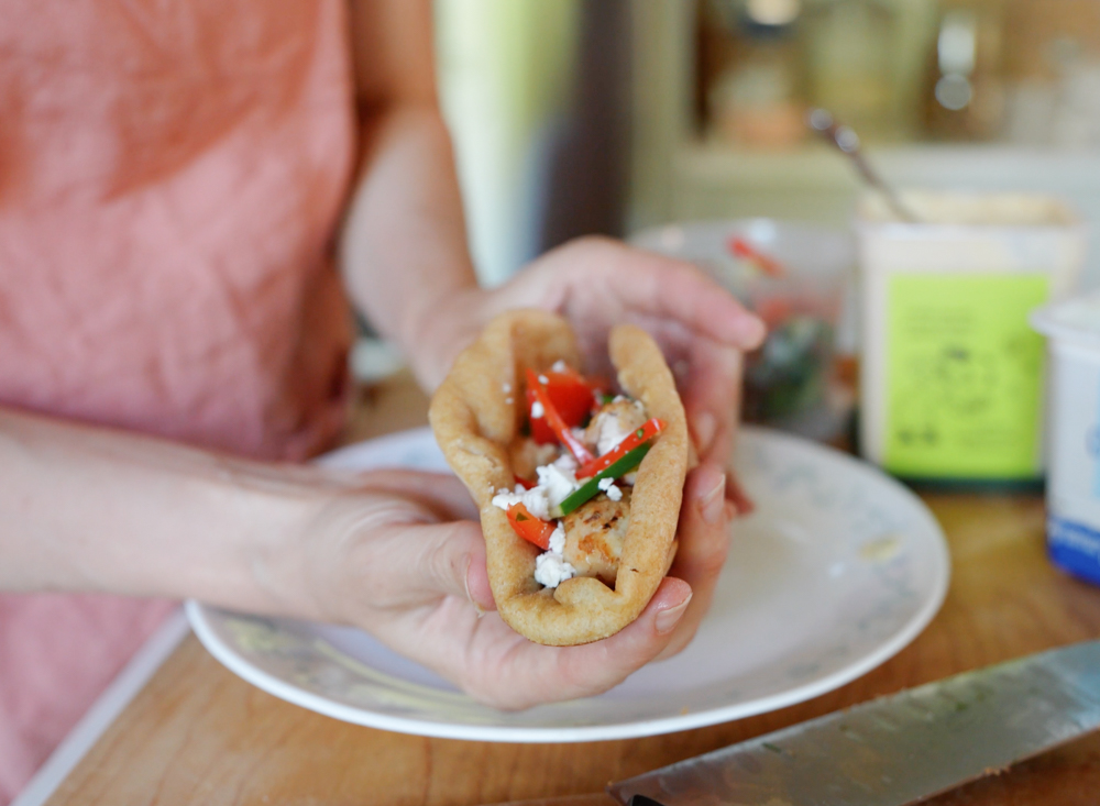 soft sourdough naan recipe