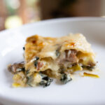 Creamy Veggie & Sausage Lasagna