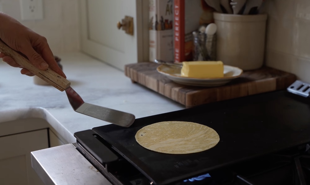 Soft corn tortillas