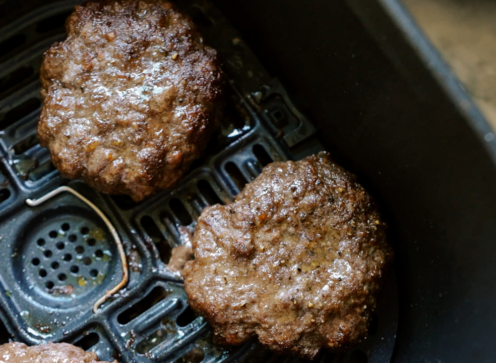 easy air fryer burgers