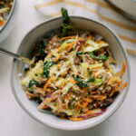 egg roll in a bowl