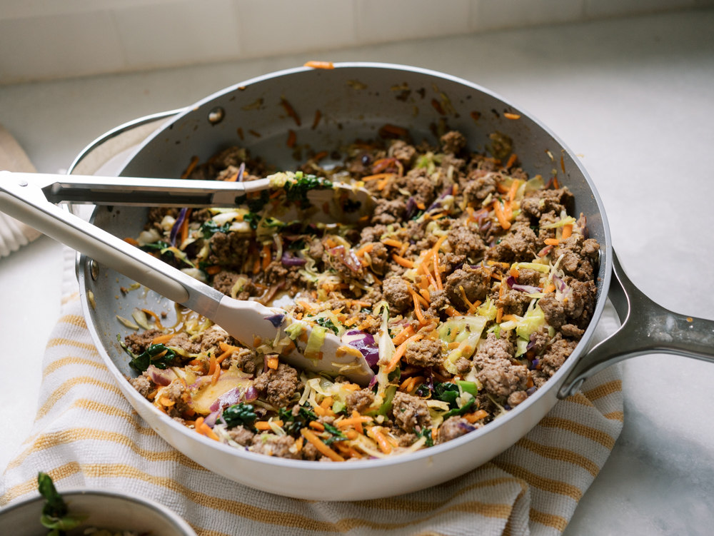 egg roll in a bowl