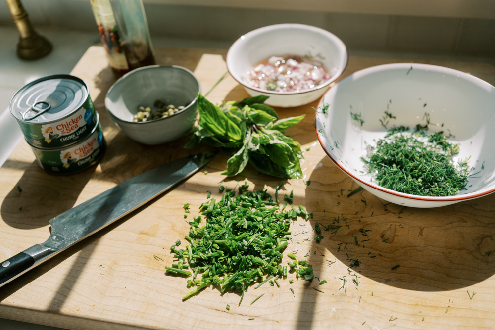 Bright & Briny Tuna Salad