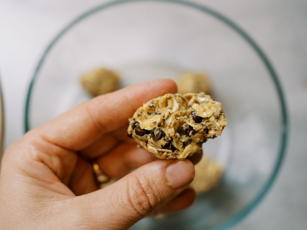 Peanut Butter Protein Bites with Oats