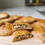 Chicken Pesto Hand Pies with Freshly Milled Flour
