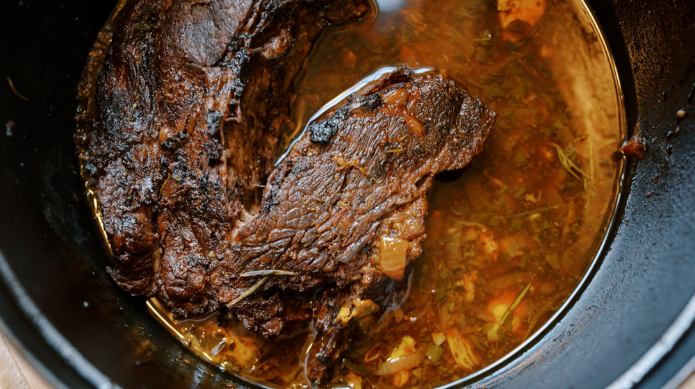 Greek Lemon Herb Pot Roast
