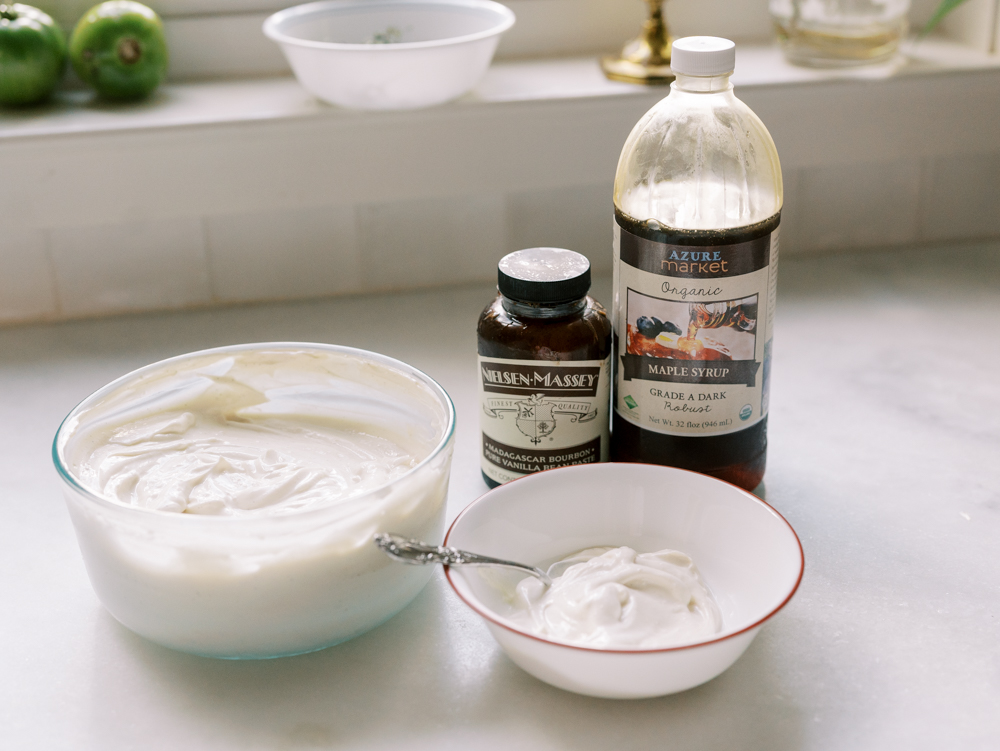 homemade greek yogurt