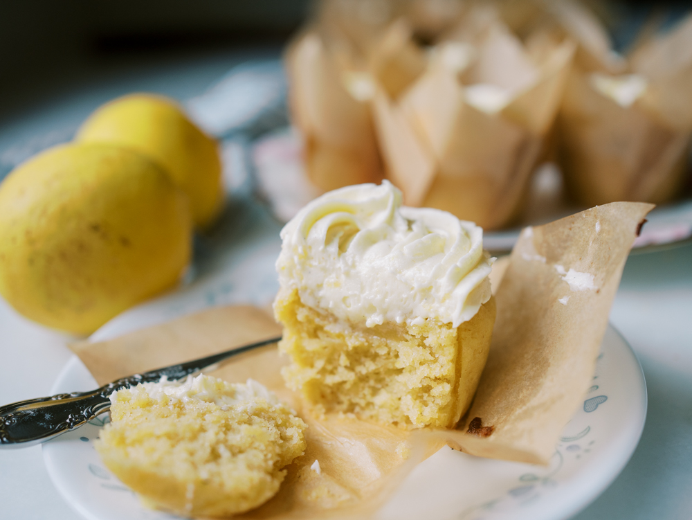 Lemon Cupcakes with Lemon Buttercream