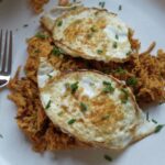 Crispy Sweet Potato Hash with Eggs