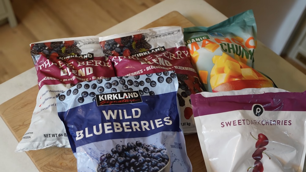 Frozen fruit