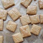 Cheddar Cheese Crackers with Einkorn Flour