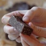Chocolate Brownie Bites Made with Cashews and Dates