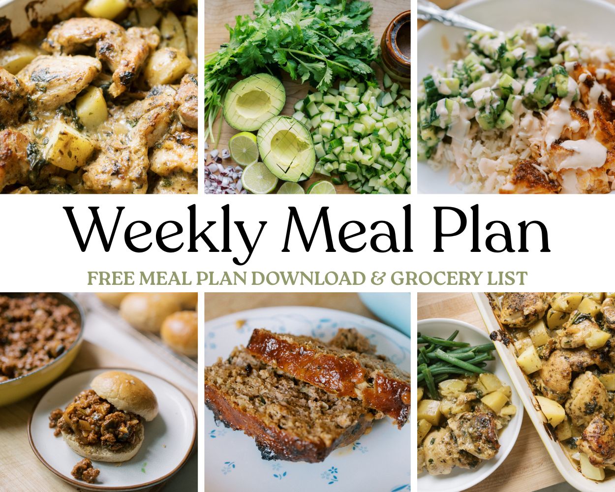 Weekly Meal Plan 4