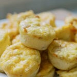 Cottage Cheese Egg Bites with Ham and Cheddar