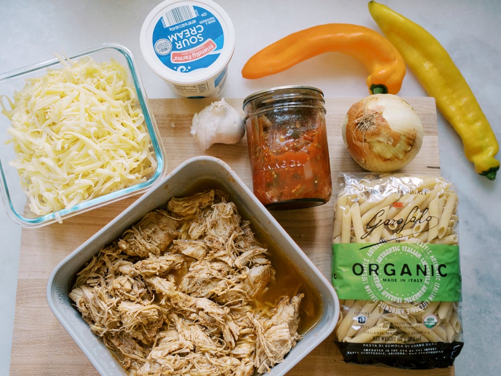 Fiesta Chicken Pasta Bake