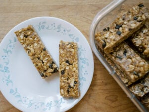 Soft & Chewy Peanut Butter Granola Bars