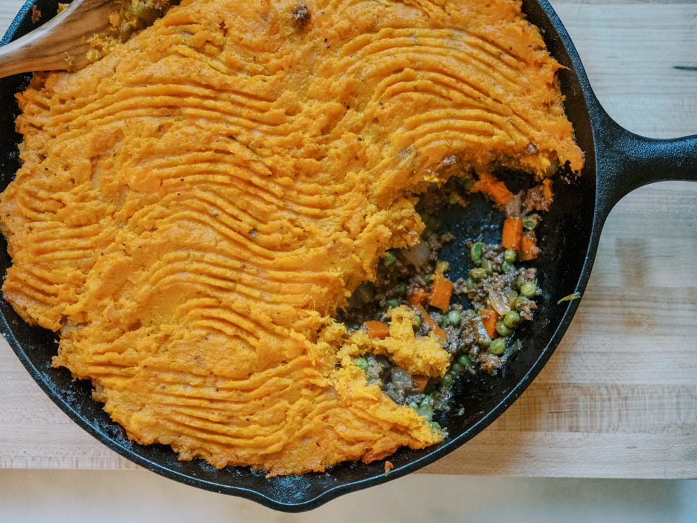Sweet Potato Shepherd's Pie