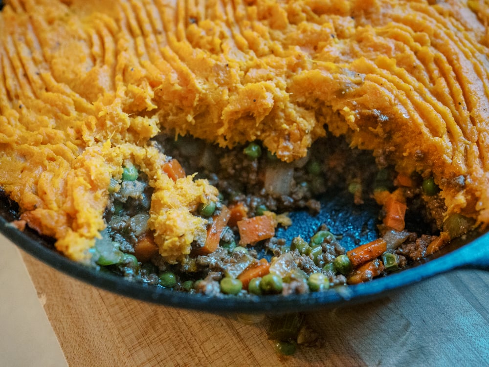 Sweet Potato Shepherd's Pie