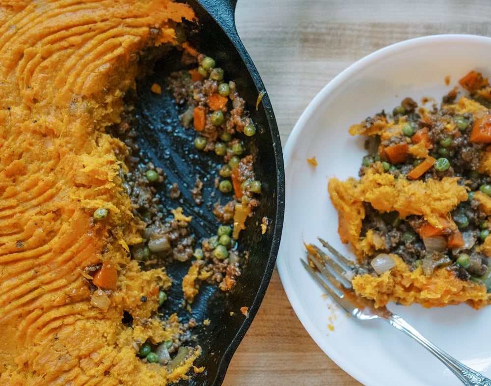 Sweet Potato Shepherd's Pie