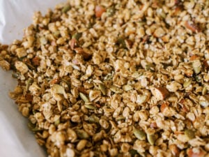 Tahini Almond Granola