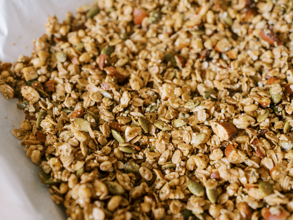 Tahini Almond Granola