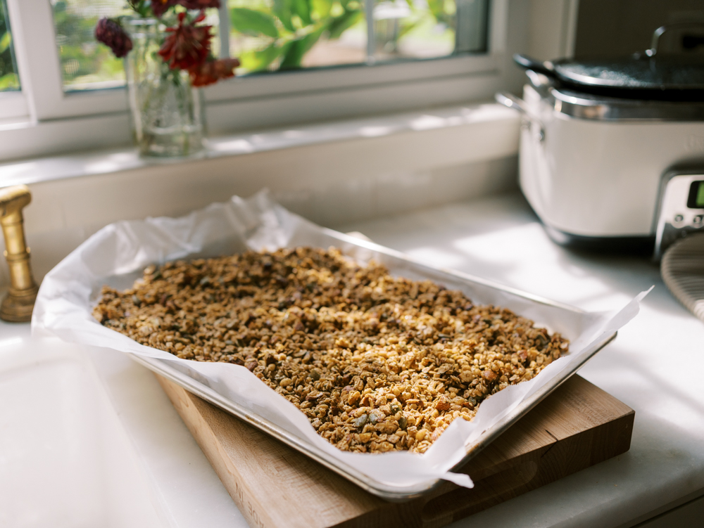 Tahini Almond Granola