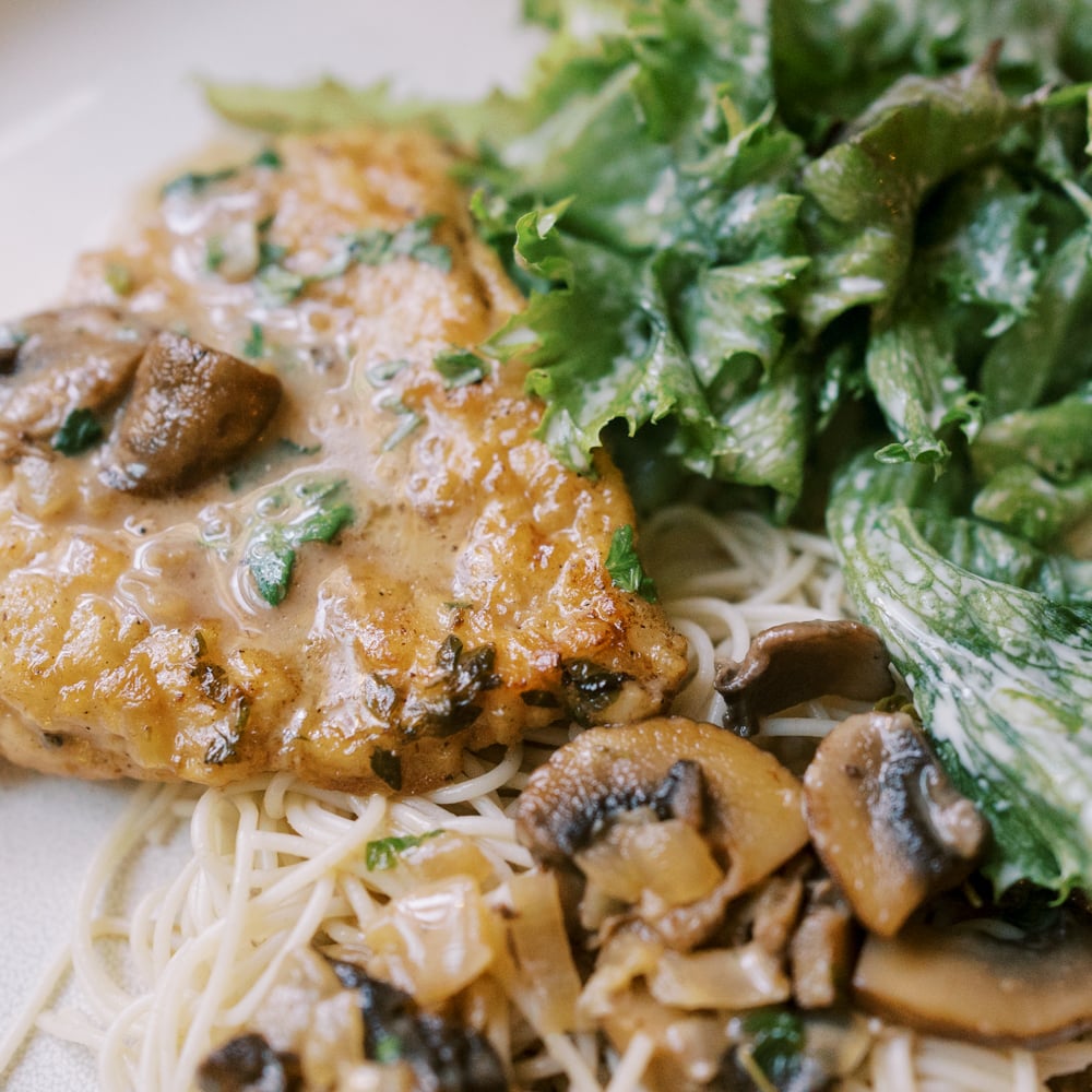 Creamy Chicken Marsala with Mushrooms