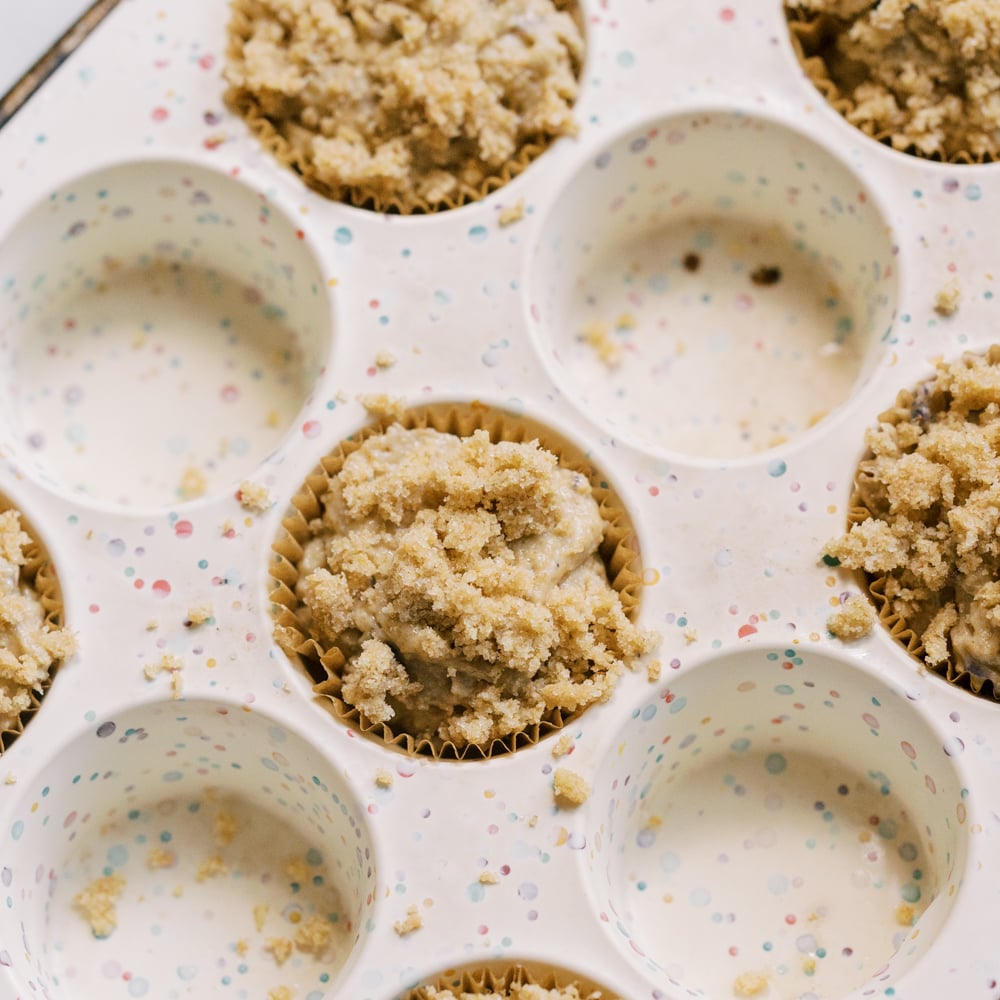 Blueberry Lemon Spelt Muffins with Greek Yogurt
