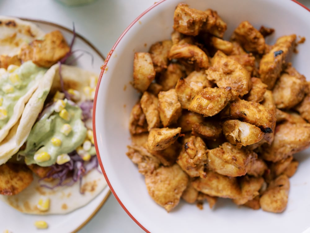 Smoky Citrus Chicken Tacos