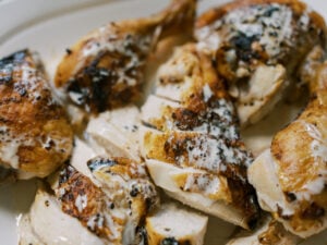 Spatchcock Chicken with Alabama White BBQ Sauce