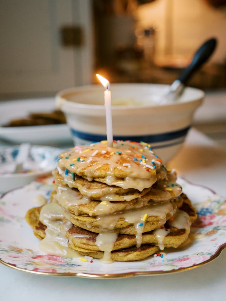 Sourdough Pumpkin Pancakes with Einkorn