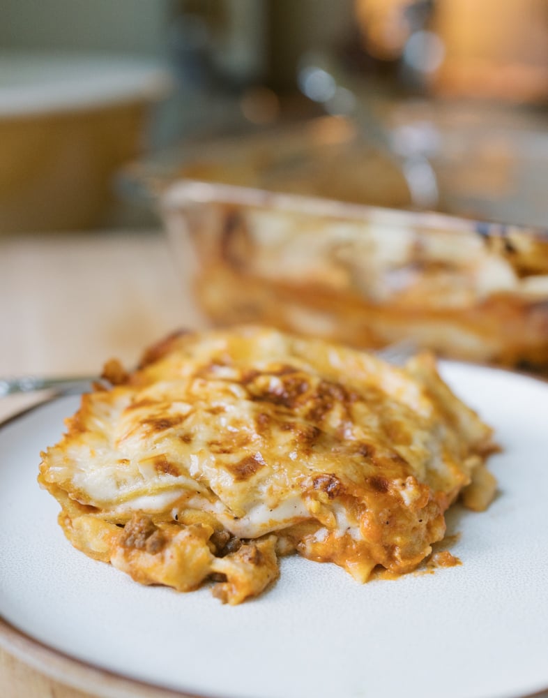 butternut squash lasagna