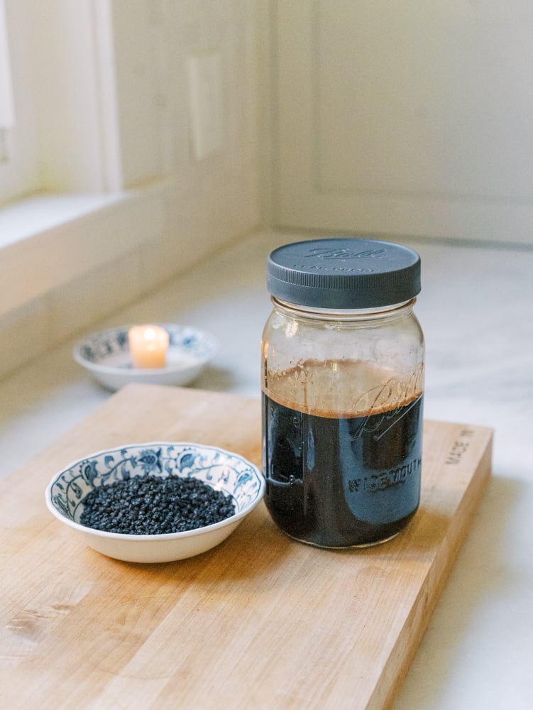 Homemade Elderberry Syrup