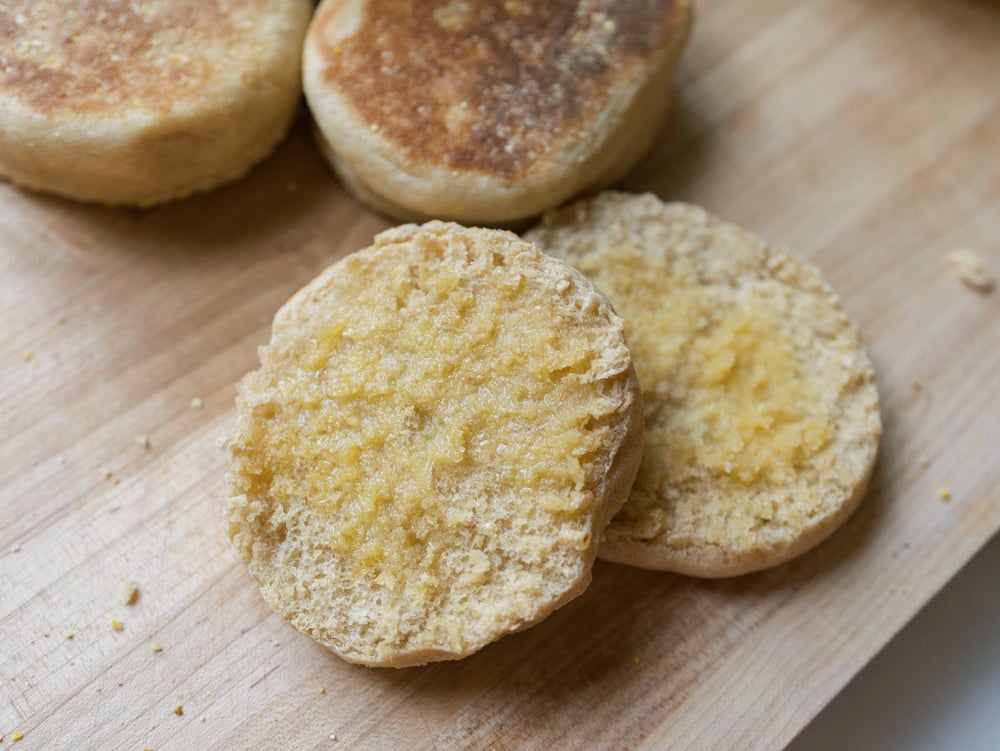 fresh milled english muffin