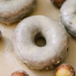Maple Glazed Donuts with Fresh Milled Flour