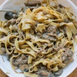Slow Cooker Beef Stroganoff