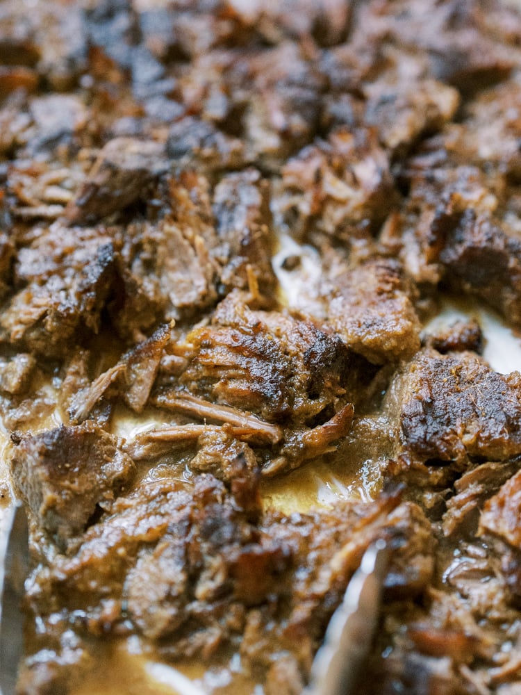 Korean BBQ Beef Tacos (Slow Cooker)